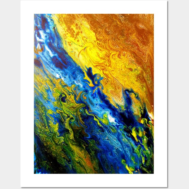 Abstraction game color Wall Art by OLHADARCHUKART